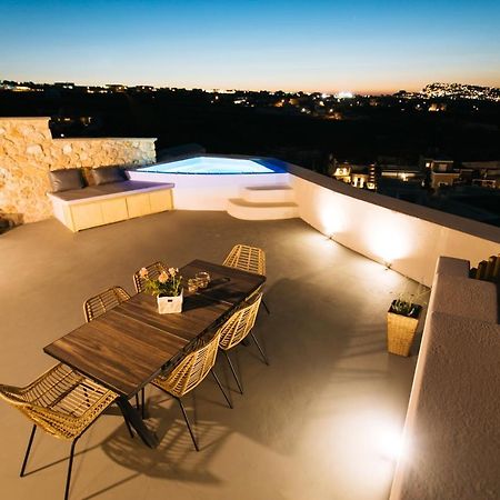 Amer Villa Santorini With Outdoor Hot Tub Vóthon Exteriör bild