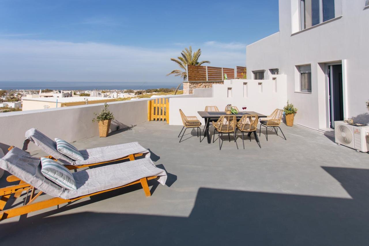 Amer Villa Santorini With Outdoor Hot Tub Vóthon Exteriör bild