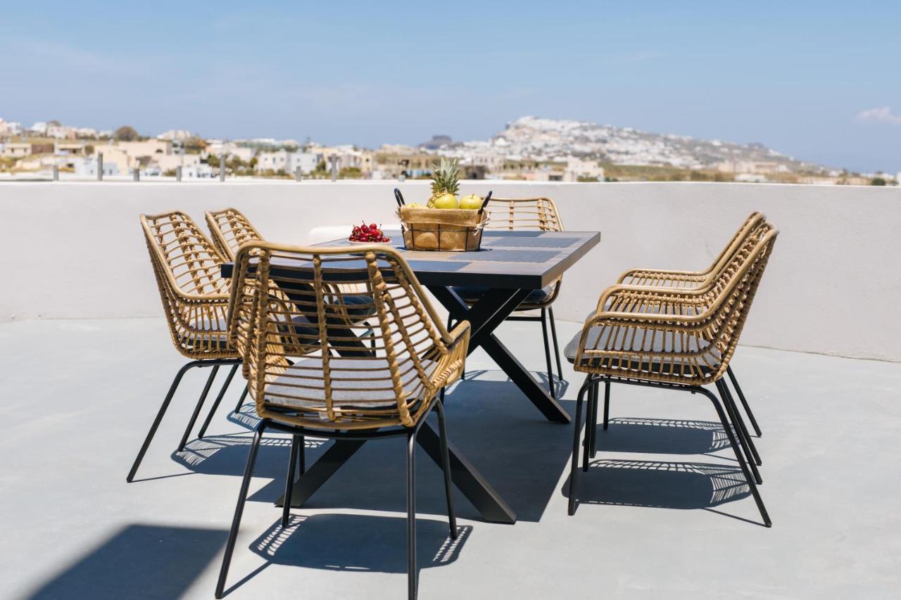 Amer Villa Santorini With Outdoor Hot Tub Vóthon Exteriör bild